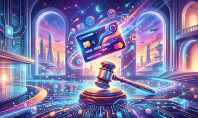 Um cartão moderno de startups de benefícios, como Caju e Flash, em destaque, simbolizando a vitória judicial das startups de benefícios contra empresas tradicionais do setor de ben